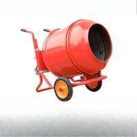 Cement mortar mixer concrete mixed mud soil sand gravel small feed 220V construction electric household mixer