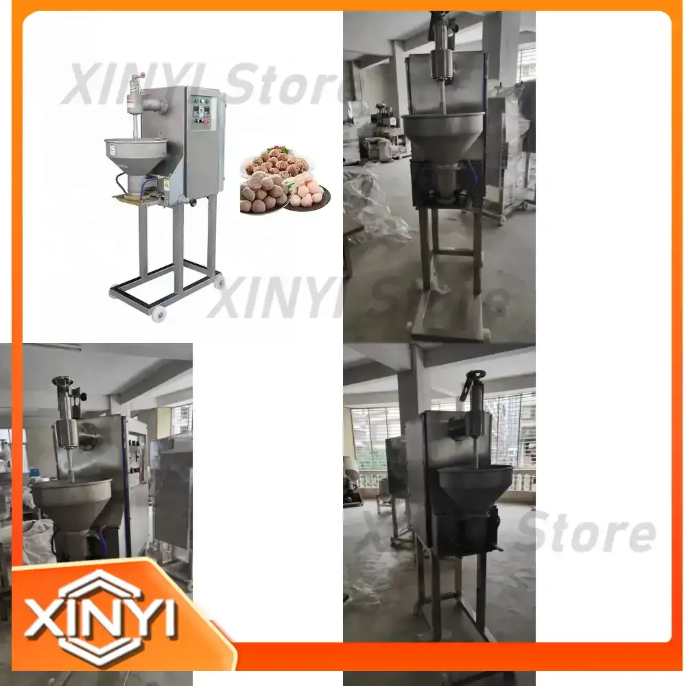 Fully-Automated Commercial Meatball Fishball Making Machine Seafood Ngoh Hiang Maker for Food Processing Equipment for