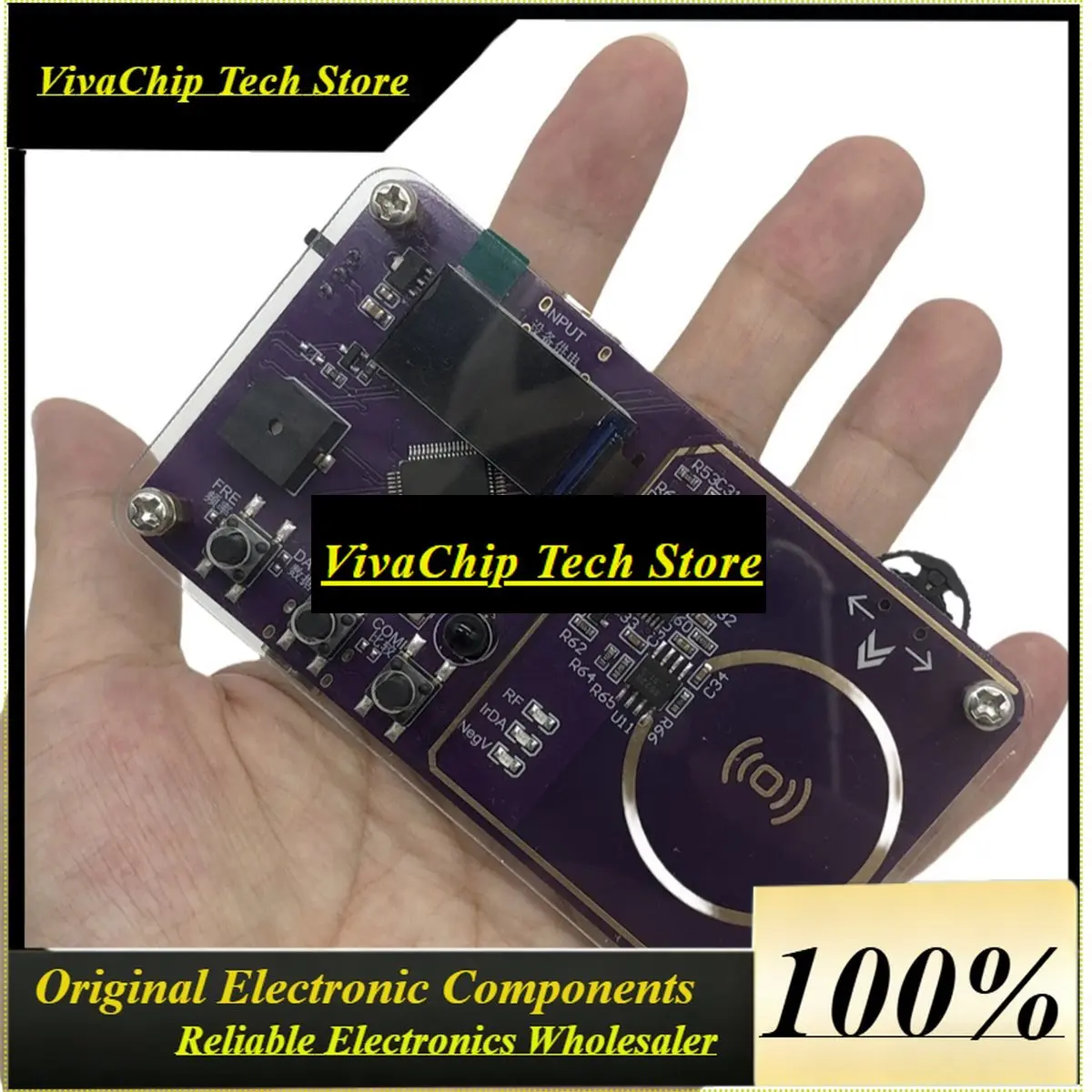 VivaSFD100 Pro Remote Control Tester Frequency Detector 0 - 999 MHz Transmitter Data Comparison Tool
