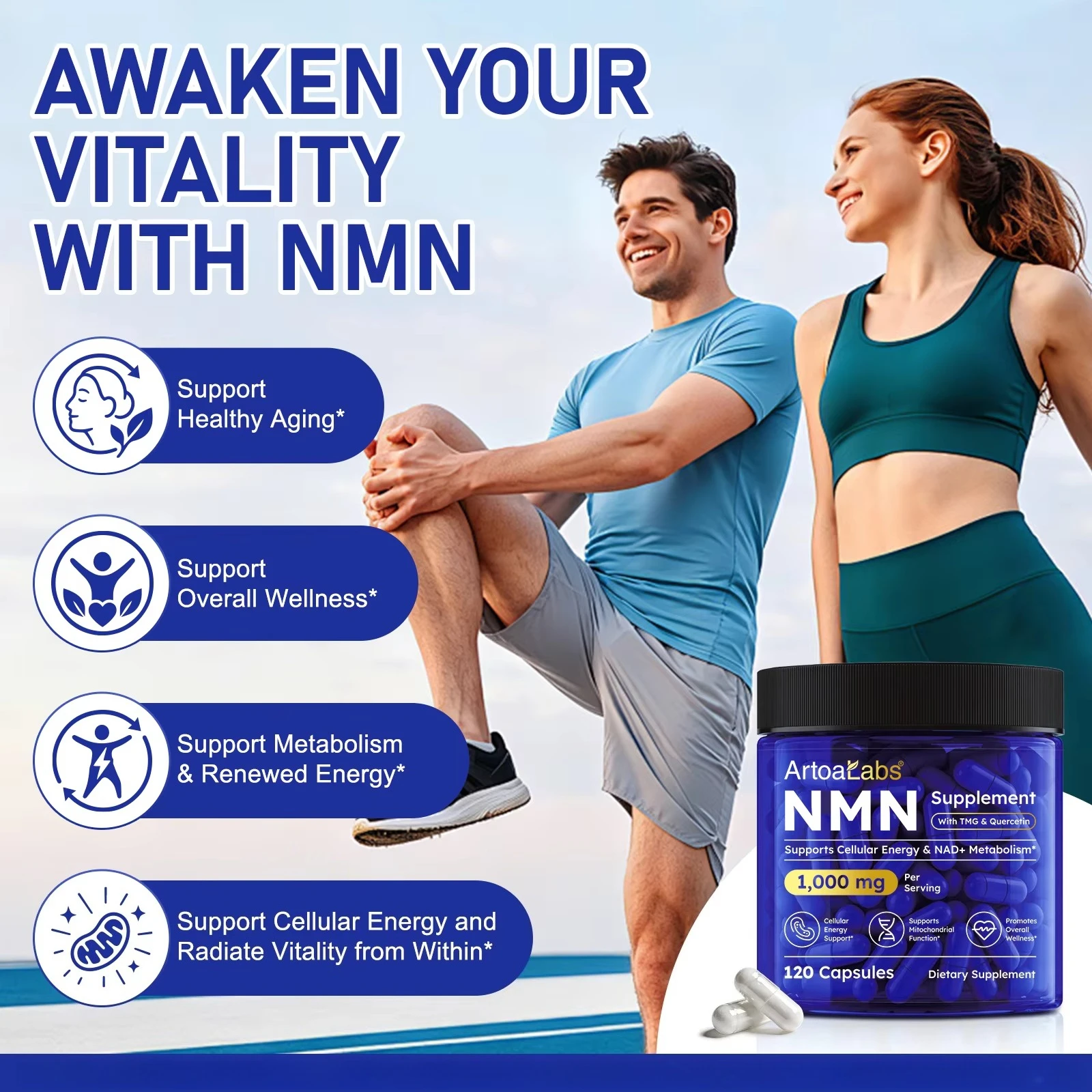 Integratore NMN con TMG, Querc - Wellness Quercetin recensione e prezzo