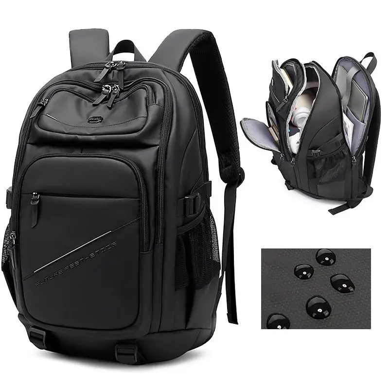 KAKA Men Backpack Anti-theft 15.6 Inch Multifunction Laptop Business Waterproof Backpack Outdoor Travel Bachion Bag Mochila