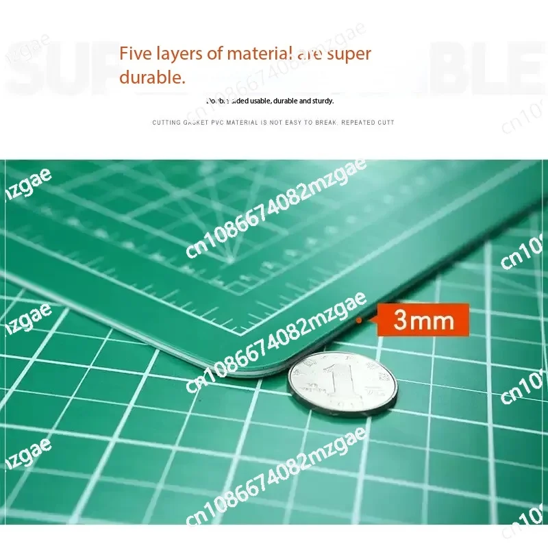 Double Sided Self Healing Rotary Cutting Mat Super Large, Precision Craft Board for Sewing Fabric Scrapbooking and DIY Project