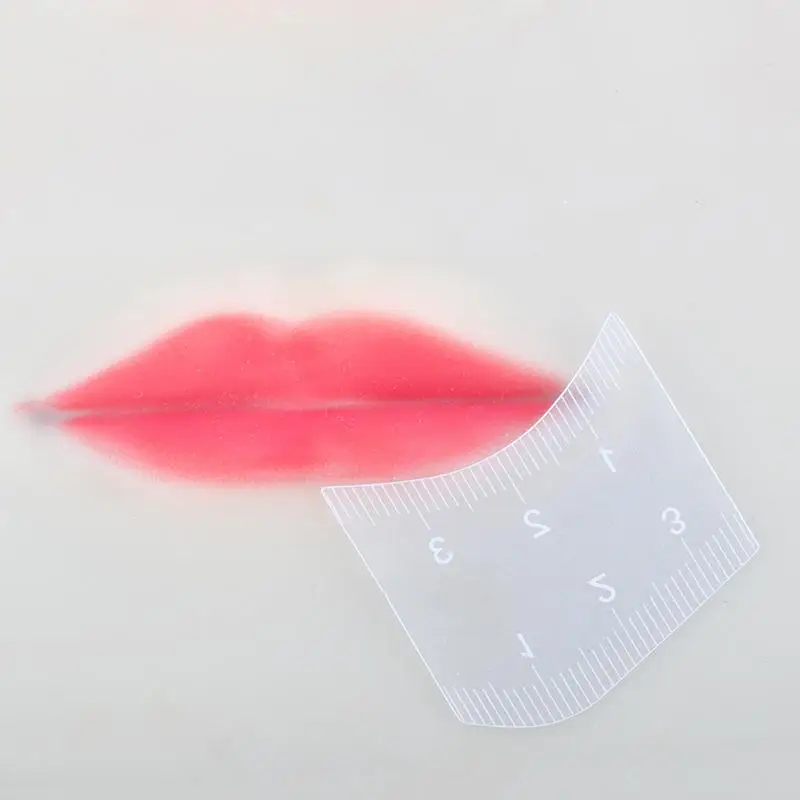 .New.3Pcs Lip Shaping Ruler Lip Mapping Ruler 1 Minute Fast Drawing Design Lip Easy Tool Microblading Permanent Makeup Stencils