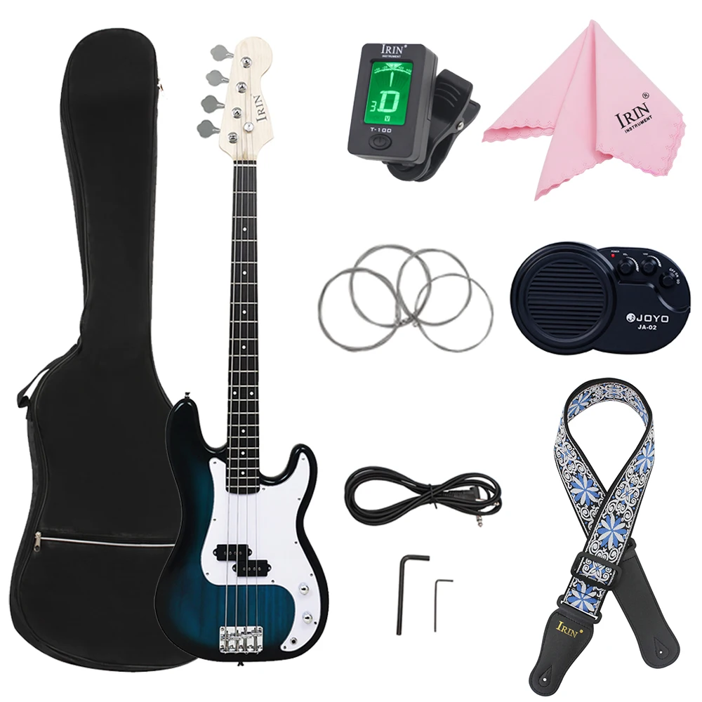 IRIN Bass Guitar 4 Strings 20 Frets Basswood Body Electric Bass Guitarra With Bag Amp Tuner Bass Guitar Parts & Accessories