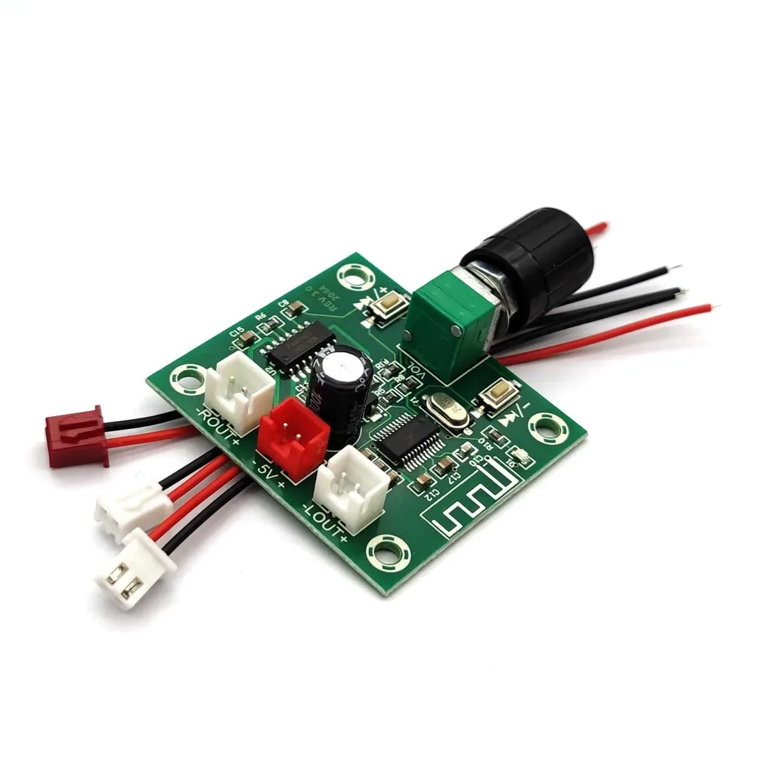 Placa amplificadora de potencia, placa amplificadora de altavoz inalámbrico con Bluetooth 5,0, Ultra clara, XH-A158, Pam8403, 5W x 2