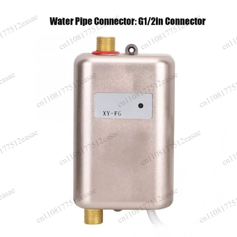 3800W Mini Electric Instant Water Heater 110V/220V, Under Sink Tankless Hot Water Heater for Kitchen & Bathroom