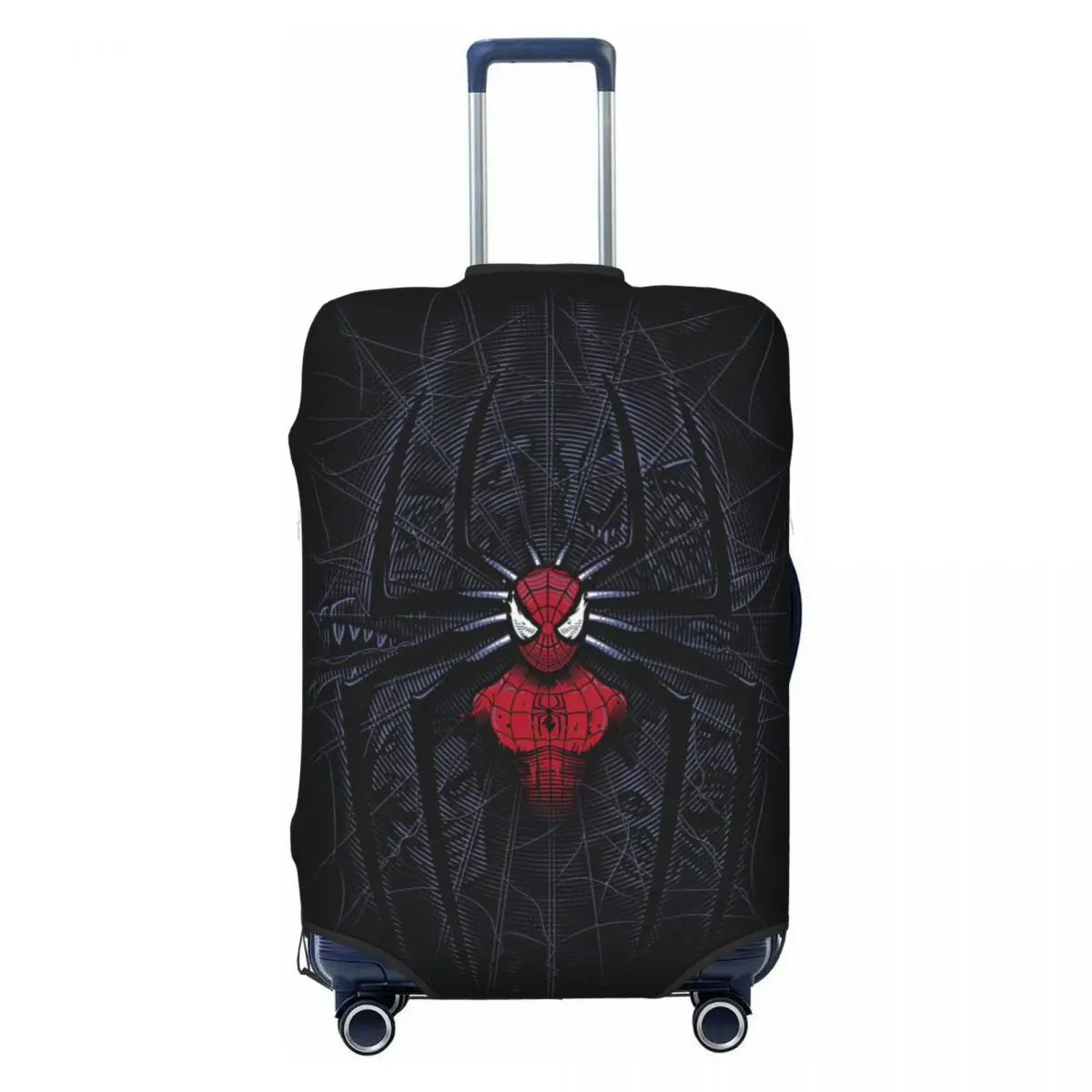 

Superhero Spiderman Luggage Cover Elastic Travel Suitcase Protective Covers Fits 18-32 Inch