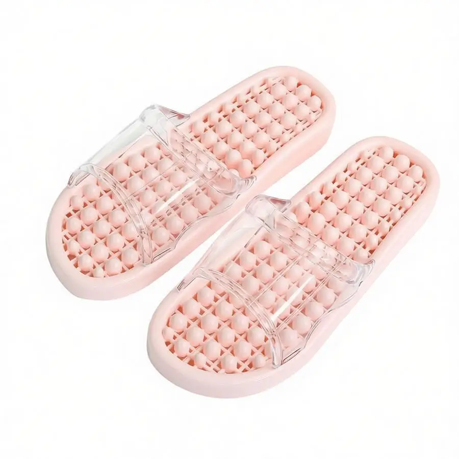 Acupressure Massage Slippers for Women - Non-Slip Bathroom Indoor Summer Foot Unisex Massage Slippers Indoor Men\'s Bath Slippers