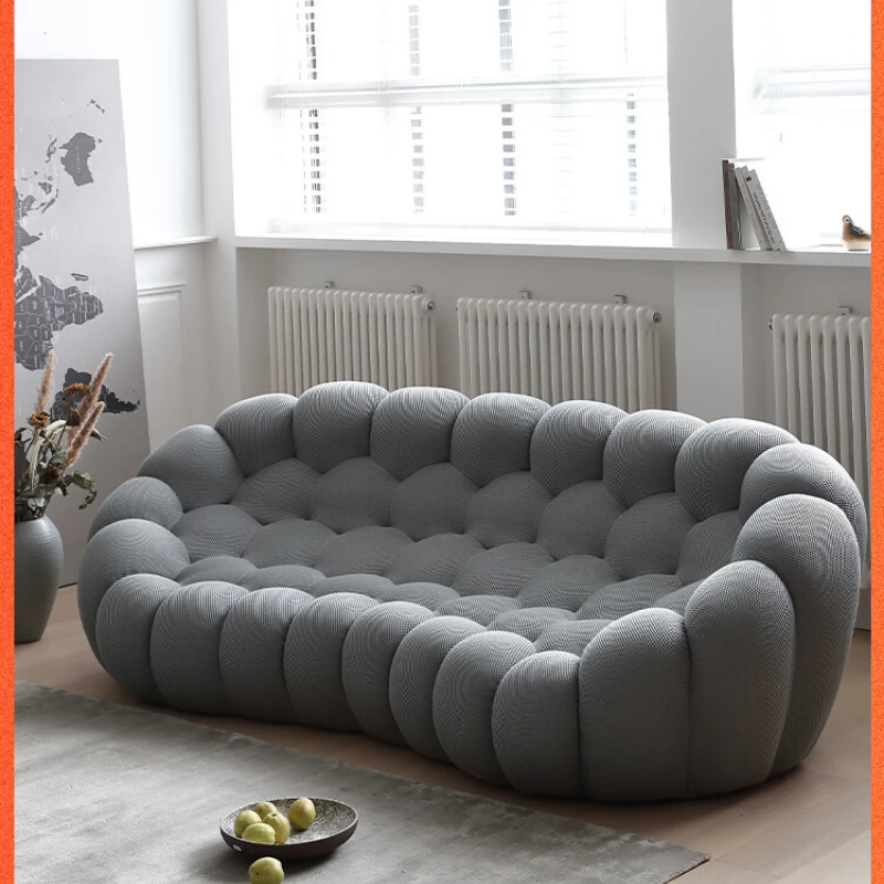 Bubble ball sofa Italian creative arc fabric sofa