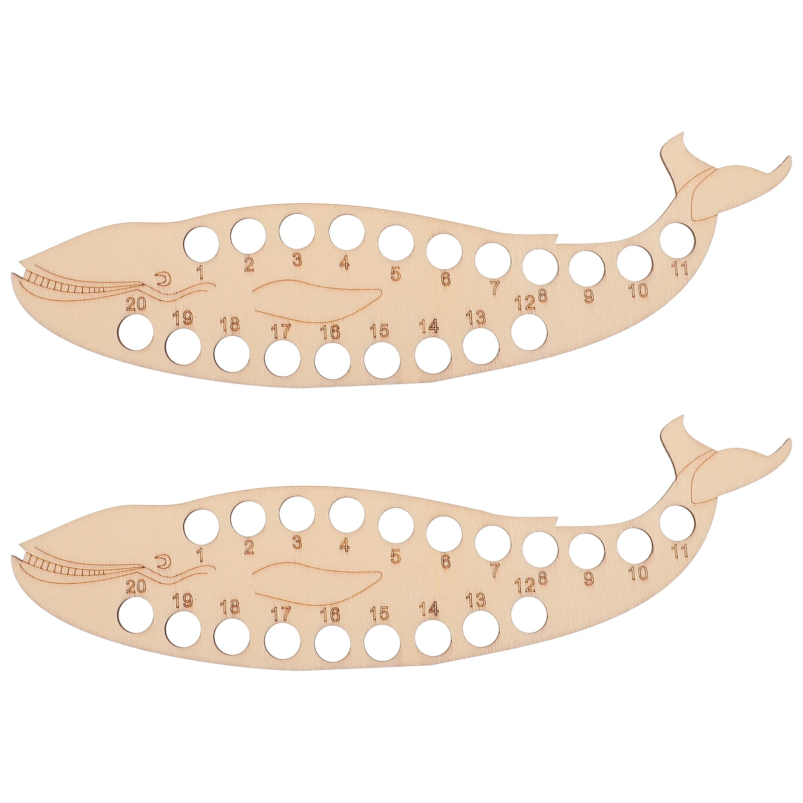 

2pcs Wooden Threading Board Holder Rack Embroidery Thread Organizer Winding Tool Animal Spool Storage Craft Sewing Kit Cross