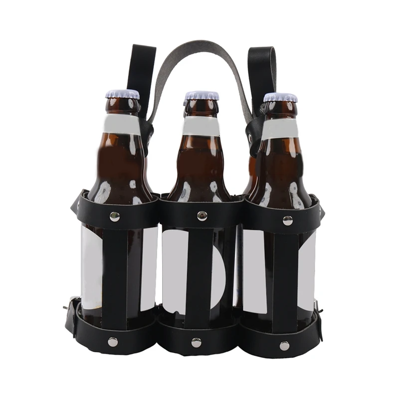 Durável Back Seat Suporte De Garrafa De Cerveja, Bicicleta Transportadora De Água, Bebida Bebida, Detém Até 6 Garrafas