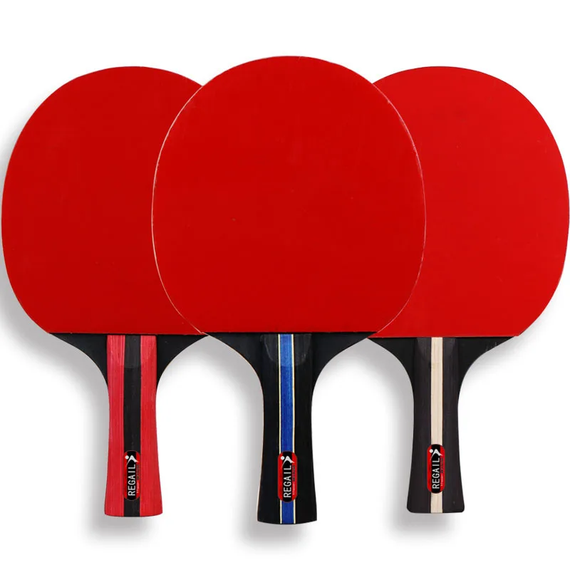 7 layer Table Tennis Racket 2PCS Professional Ping Pong Racket Set Pimples-in Rubber Hight Quality Blade Bat Paddle with Bag