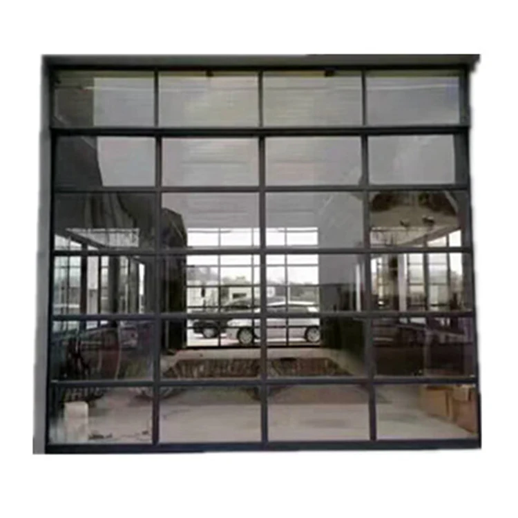 Customization Professional Made White Doorframe Gate Full View Sectional Door Panel Garage