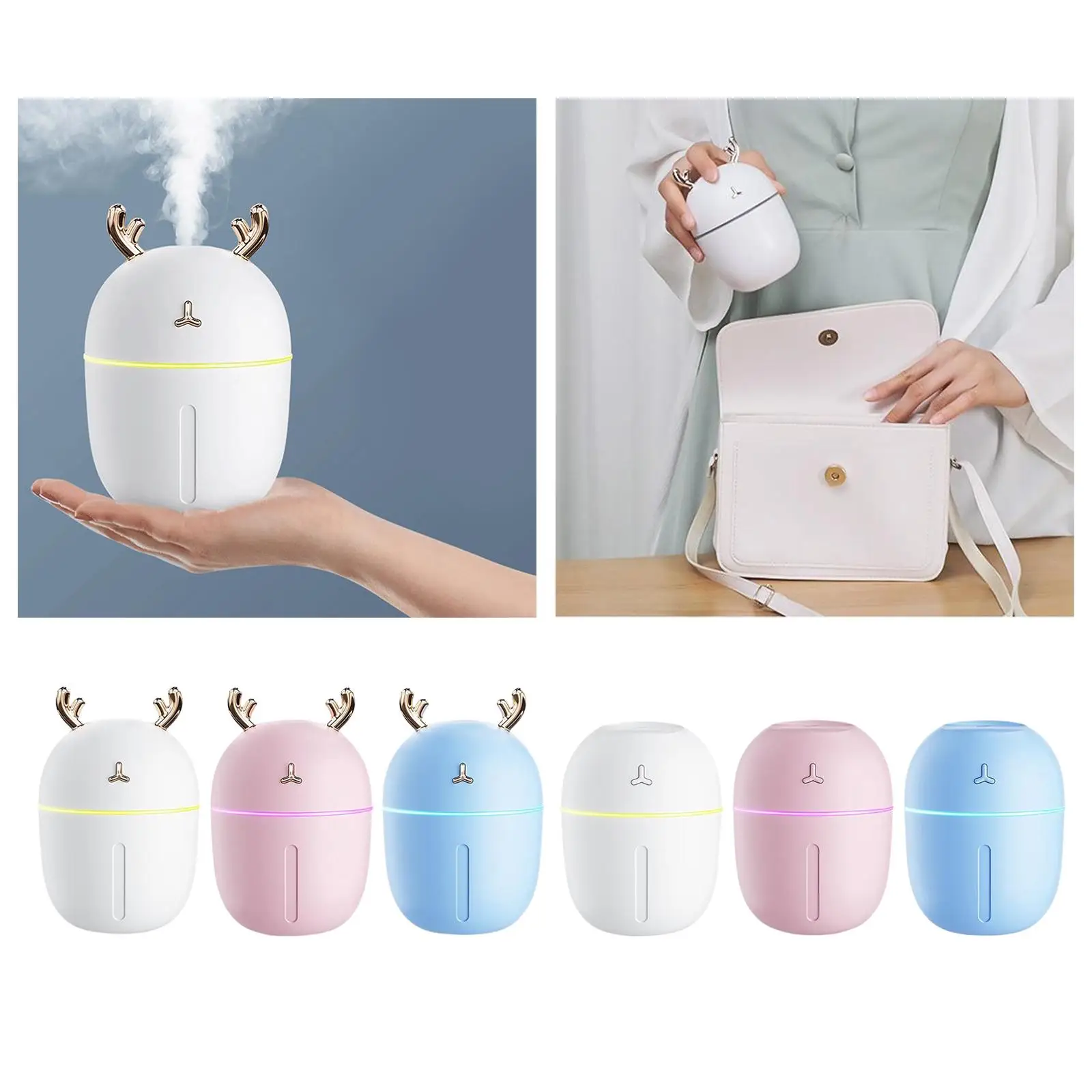 Electric Home Humidifier Air Purifier Freshener Aroma Essential Oil Diffuser