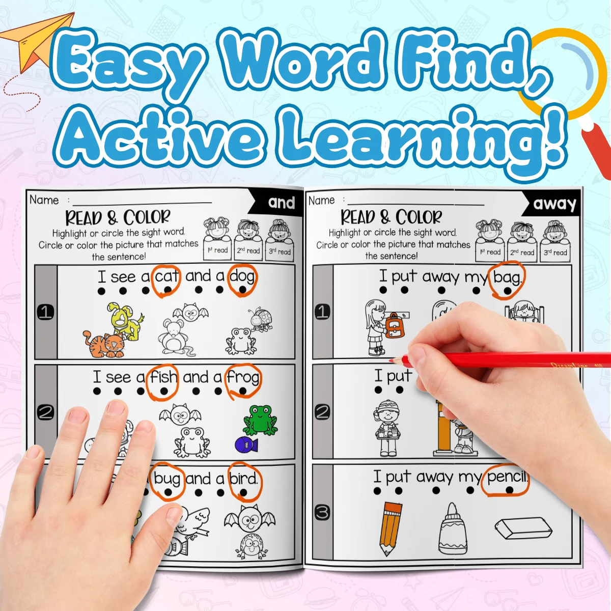 Livre d'exercices de phrases e - Learning Workbook Preschool avis et prix