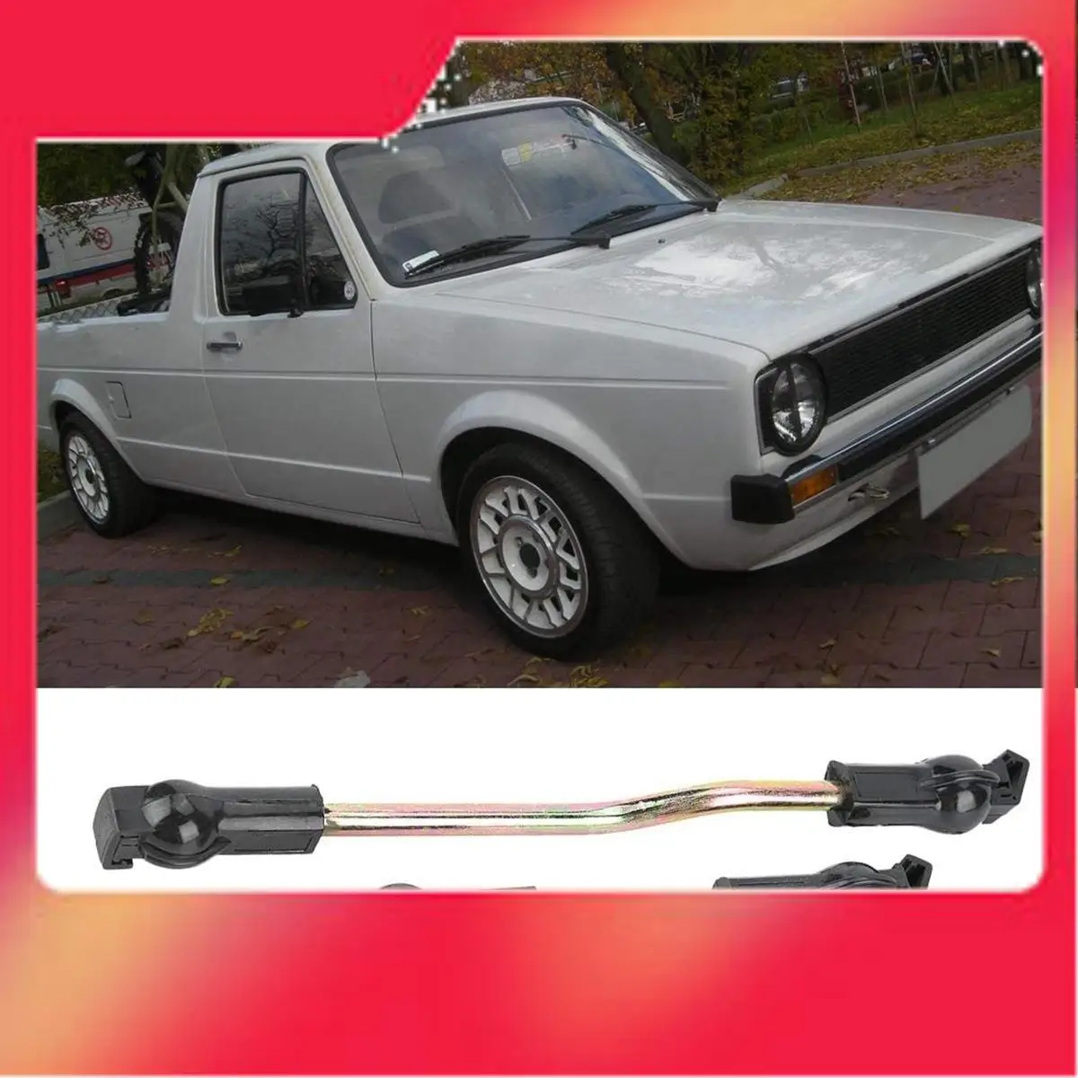 

Car Gear Shifter Repair Kit Selector Bush Kit For Jetta & Golf Mk1 Convertible Selector Rods Linkage Kit-M54K