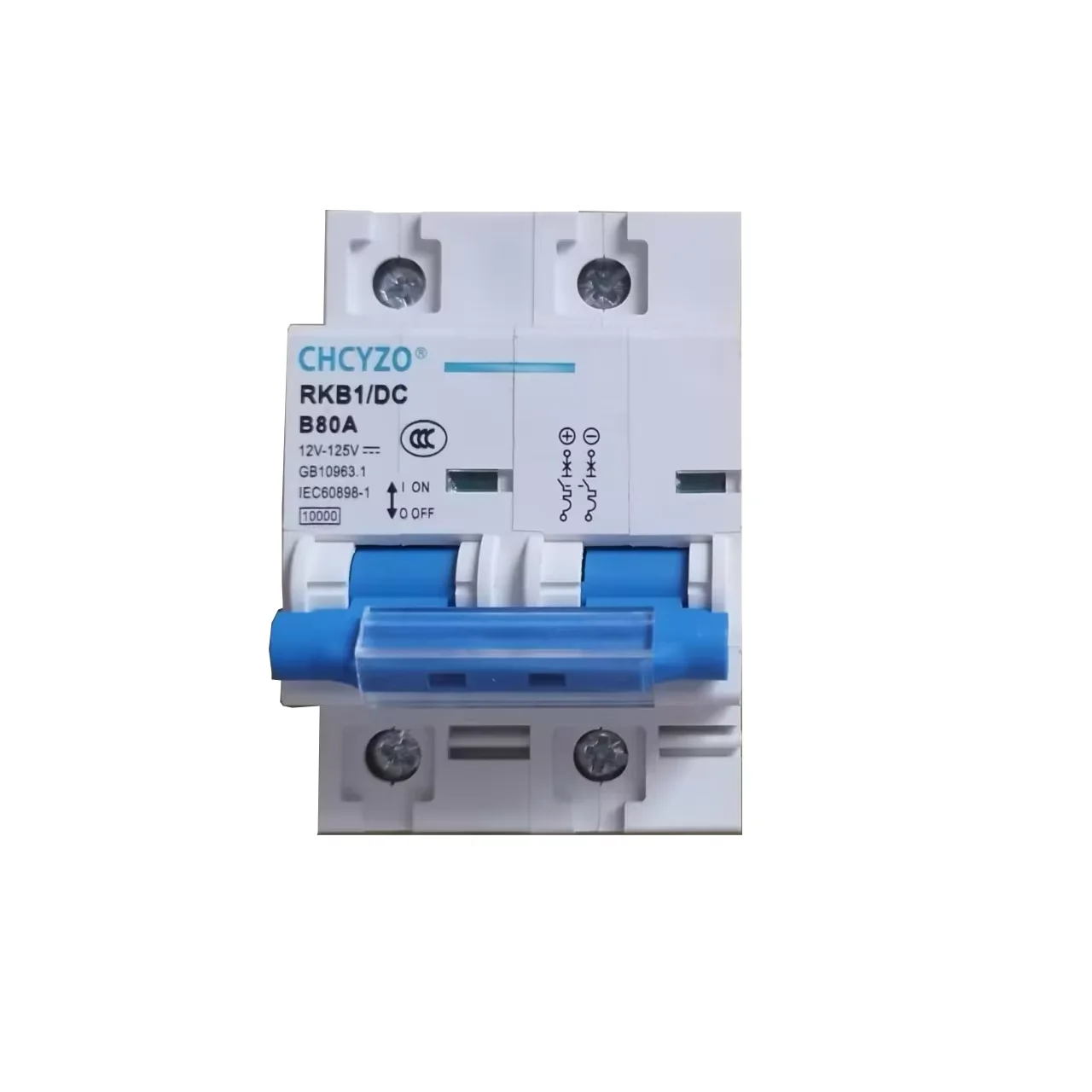 DC Circuit Breaker 12V 24V 48V 125V 150A 200A 250A for Electric Vehicle Air Switch Overcurrent Protection