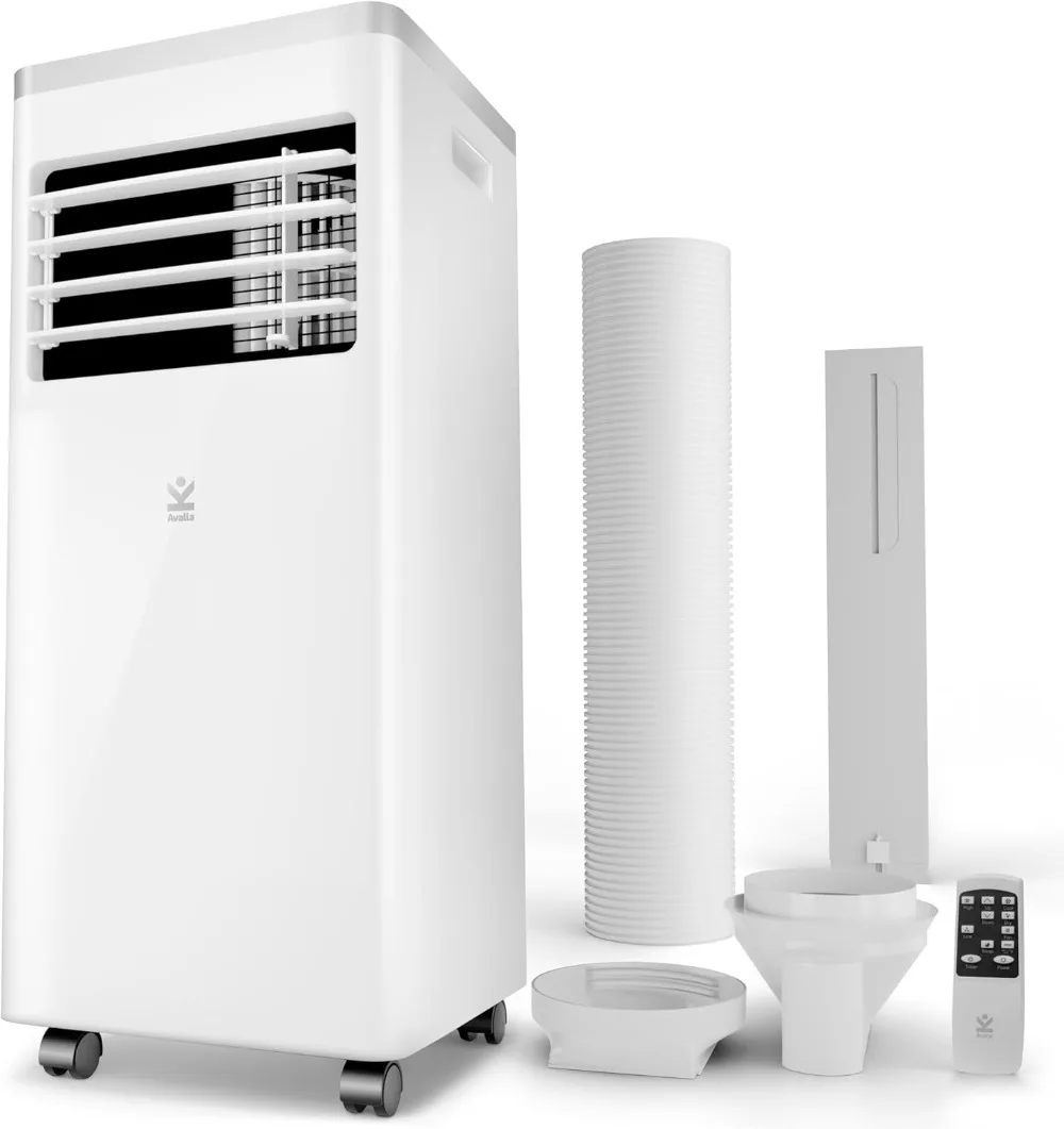 Avalla S-150 Unidad de Aire Acondicionado Portátil - Deshumidificador 22L, 2345W Clase Industrial, 8000BTU, Gran Cobertura 80m3