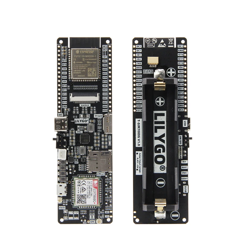 

SIMCOM SIM7080G Multi-Band CAT-M NB-IoT Dual Mode Module ESP32-S3 TF Card PMU Development Board With GPS LTE Antenna