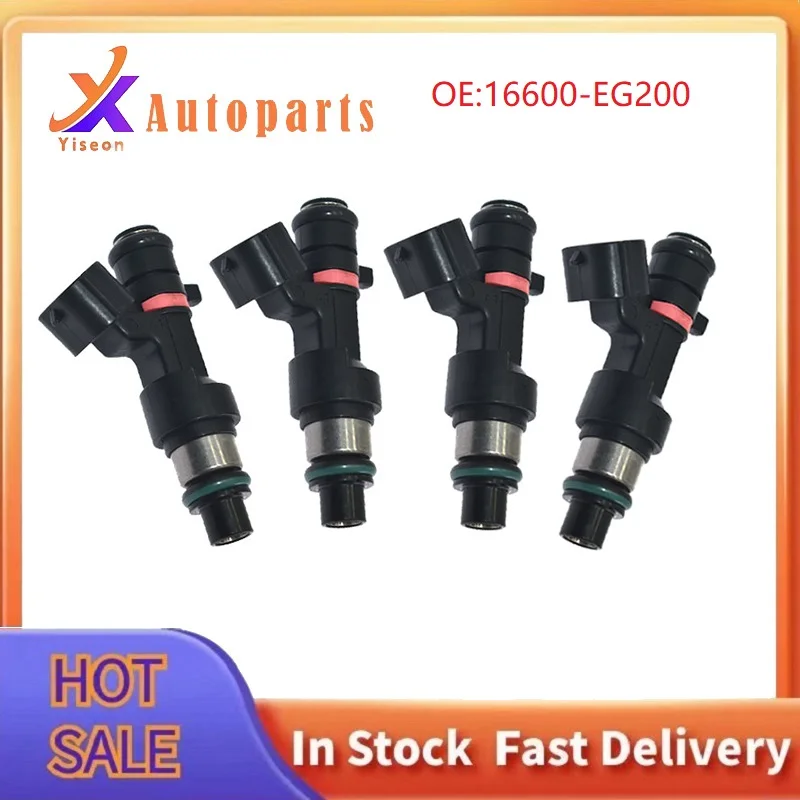 Auto Engine Spare Parts Fuel Injector Nozzle FBY1011 16600-EG00 16600-EG200 for Sentra Terrano Versa 1.8L 2.0L 2.4L 07-12