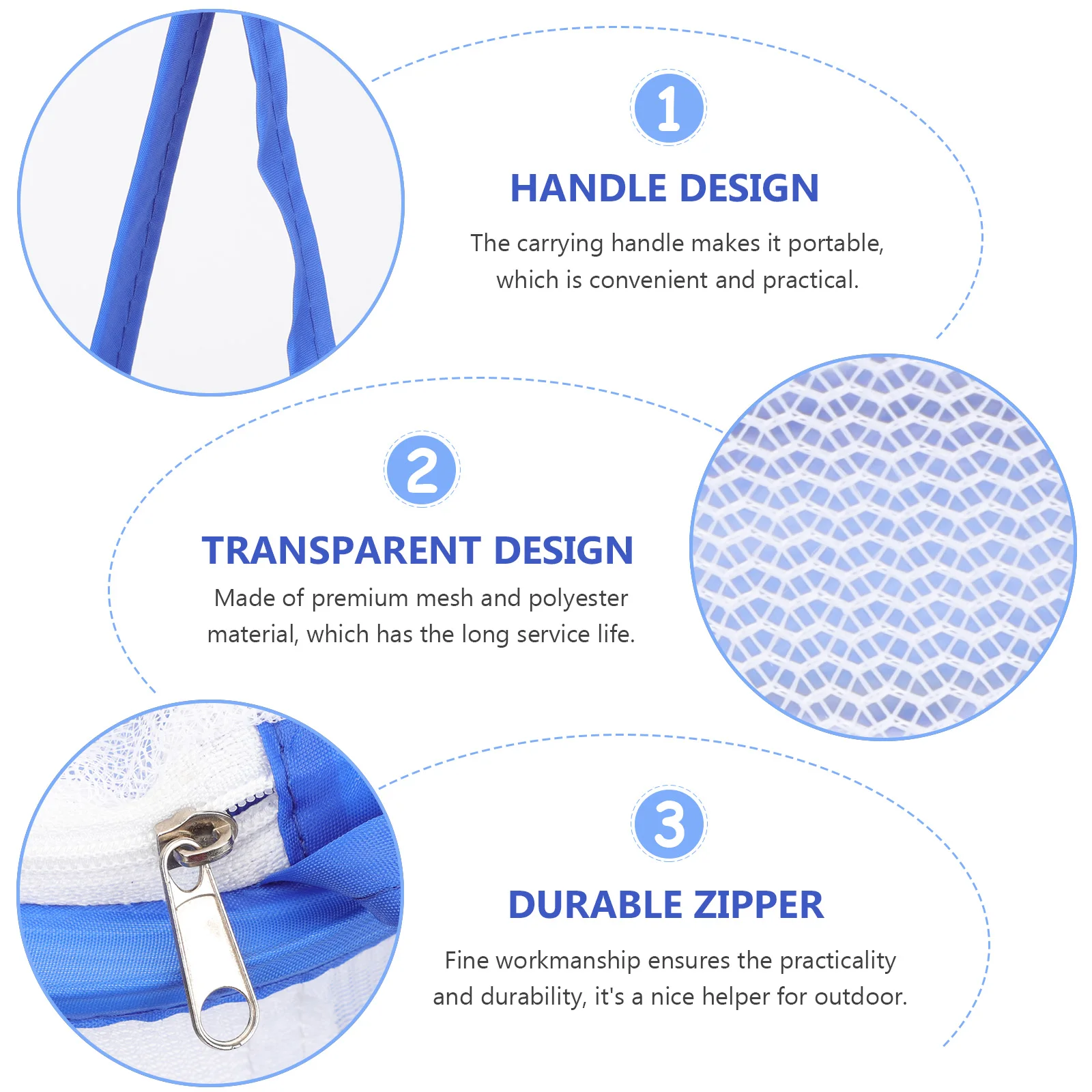 

Portable Folding Observation Cage Breathable Insect Viewer Box for Kids Outdoor Study and Exploration Mesh Butterfly