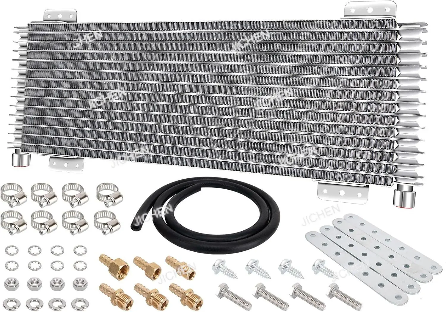 

Автомобильный модернизированный комплект масляного радиатора трансмиссии 40k, совместимый с сверхмощным охладителем трансмиссии GVW 40 000