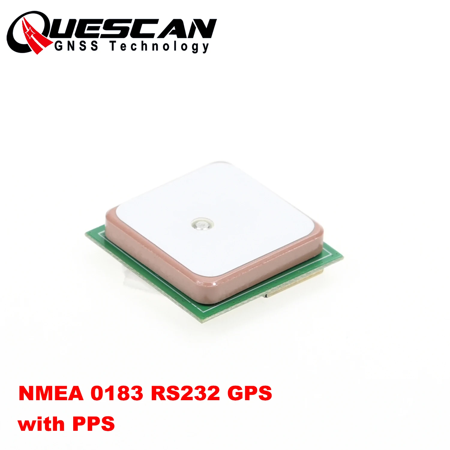 

QUESCAN 3.3V-5V NMEA 0183 PPS GPS Module Antenna Receiver RS-232 GPS GLONASS NMEA0183 1-10Hz