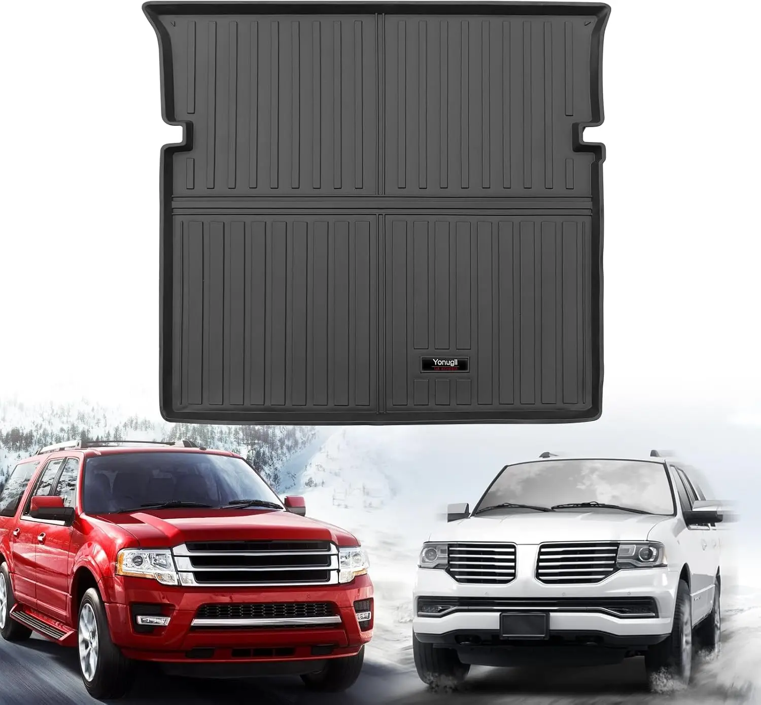 

2003 - 2017 SUV Cargo and Trunk Protection, TPE Material, Black Color, All - Weather Protection