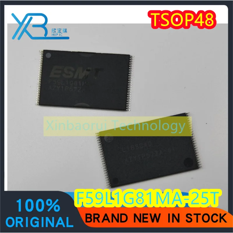 

F59L1G81MA-25T F59L1G81MA- SMD TSOP48 Memory Chip, Guaranteed to be Easy to Use, 100% Brand New and Good Quality, 3 Pcs, 20 Pcs