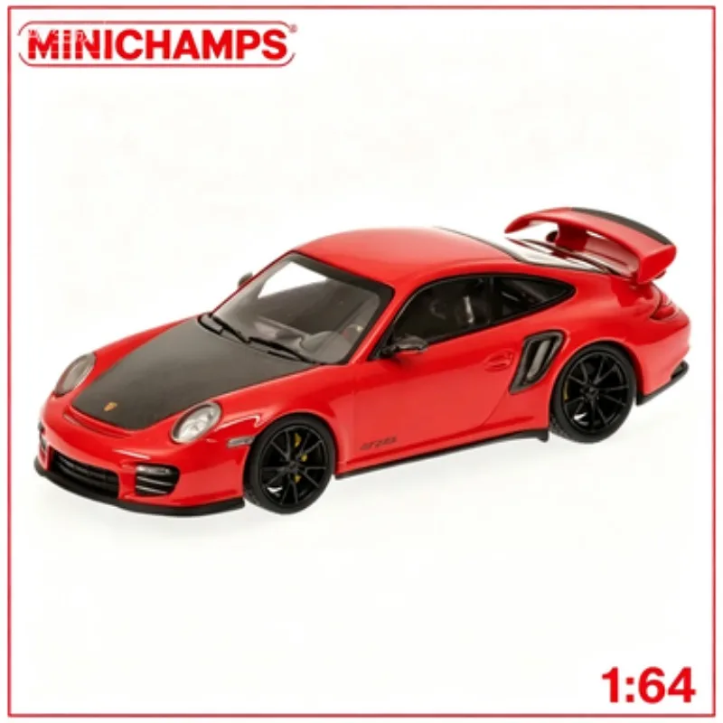 

Pre-sale MINICHAMPS 1:64 high-end sports car 911, GT2 RS cast alloy model, adult high-end static collection piece, boys' gift.