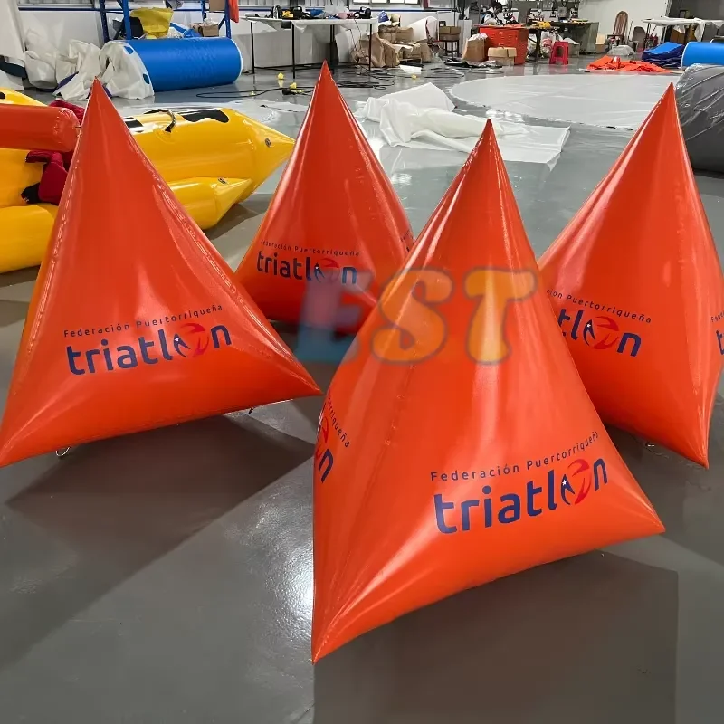 Custom Made Size Long Inflatable Floating Marker Swim Racing Buoys for Sale