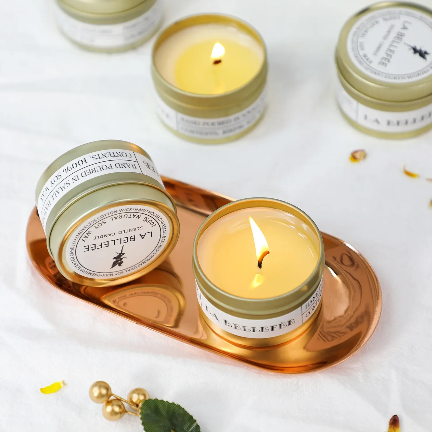 

2pcs Soybean Wax Fragrance Filling Aromatherapy Candles Wedding Birthday Hand Gift Home Decoration Scented Candles Friends Gifts