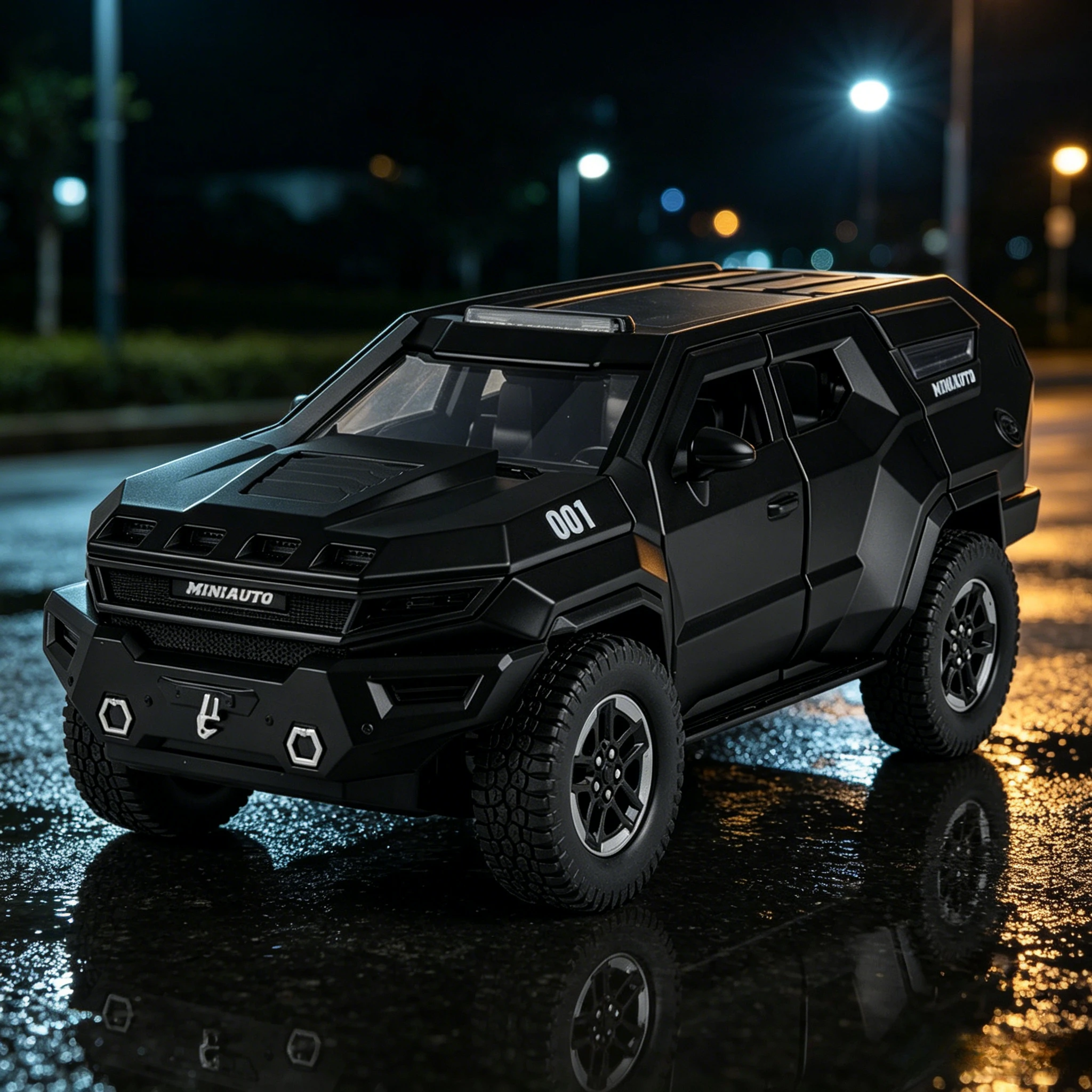

1:24 Rezvani Vengeance Armored Vehicle Alloy Metal Diecast Model Car Home Trendy Desktop Decorate Display Ornament Birthday Gift