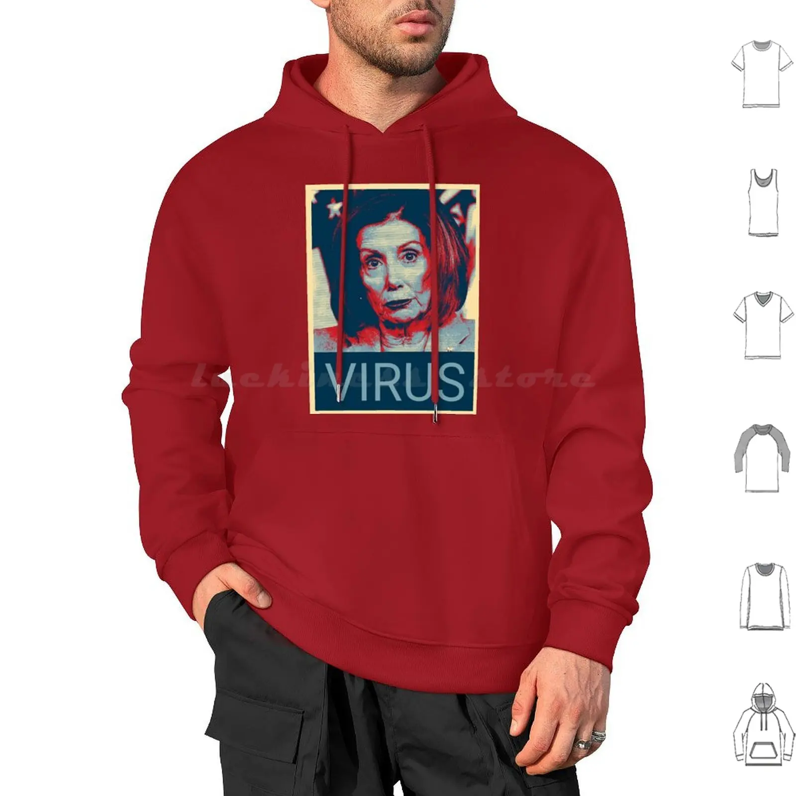 Pelosi Hoodie cotton Long Sleeve