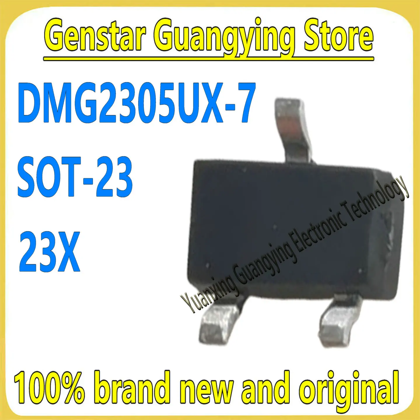 (10 Pieces) DMG2305UX-7 Marking: 23X SOT-23 20V 4.2A P-channel MOSFET Field Effect Tube 100% Brand New & Original