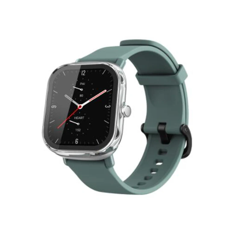 Película protectora de pantalla de vidrio de borde duro, carcasa para Amazfit GTR3, GTR2, GTR 3/2, GTS3, GTS 2e, GTS2 Mini, Bip U, Pro, GTR2e, GTS2e