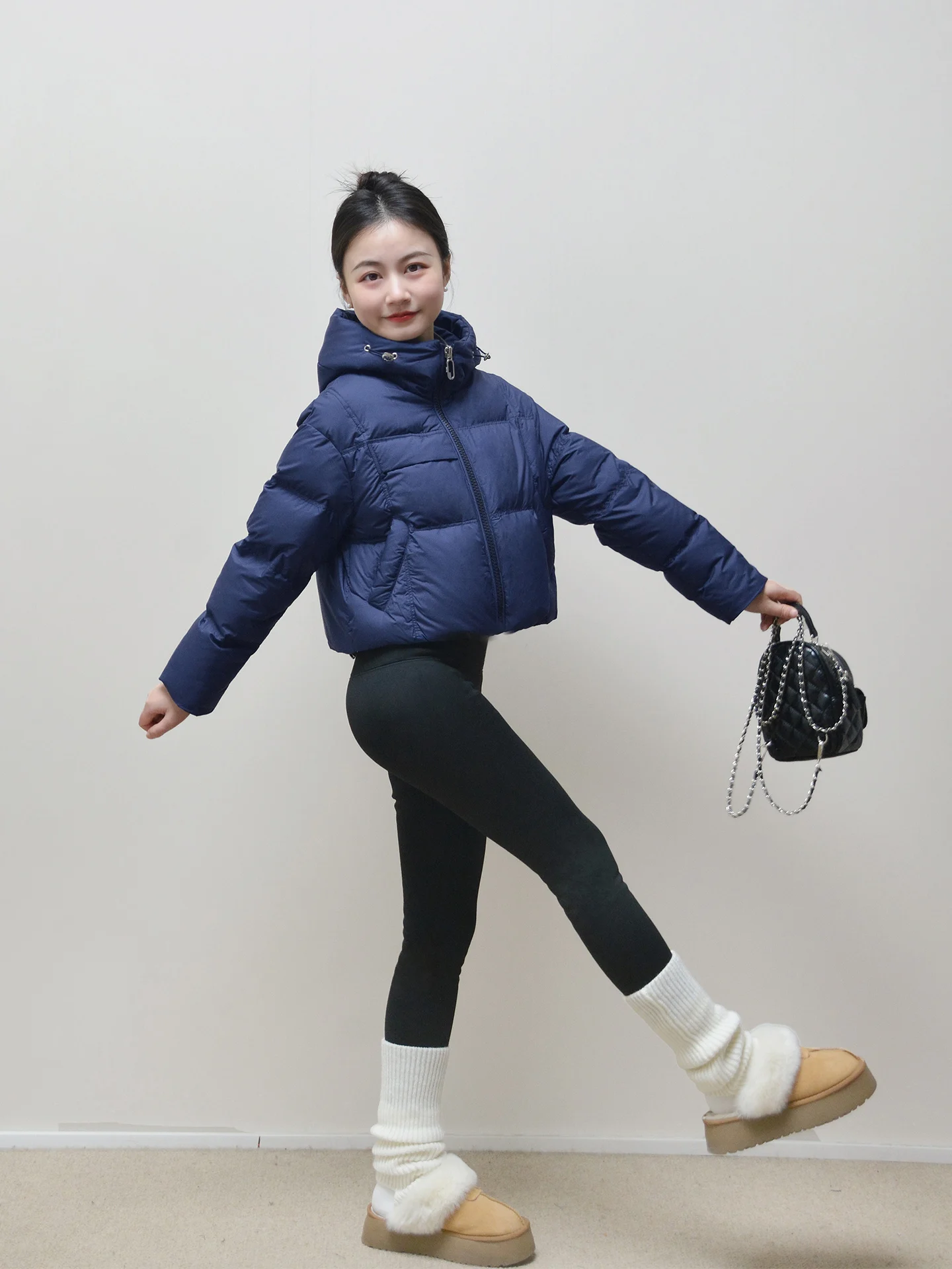 

Blue Ice Island ort Puffer Jaet Женский теплый хлеб Sle Прочный пуховик Универсальный для поездок на работу Ветрозащитный Водостойкий