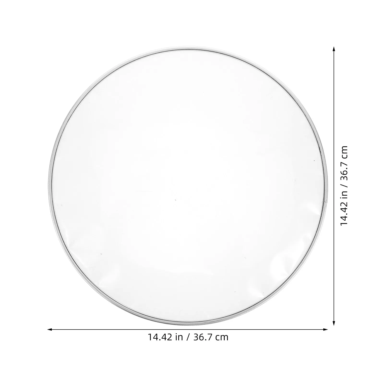 Snare Drum Head 14 Inch Polyester Practice Drumhead Replacement Parts Training Snare Drum Accessories Replacement Drumhead