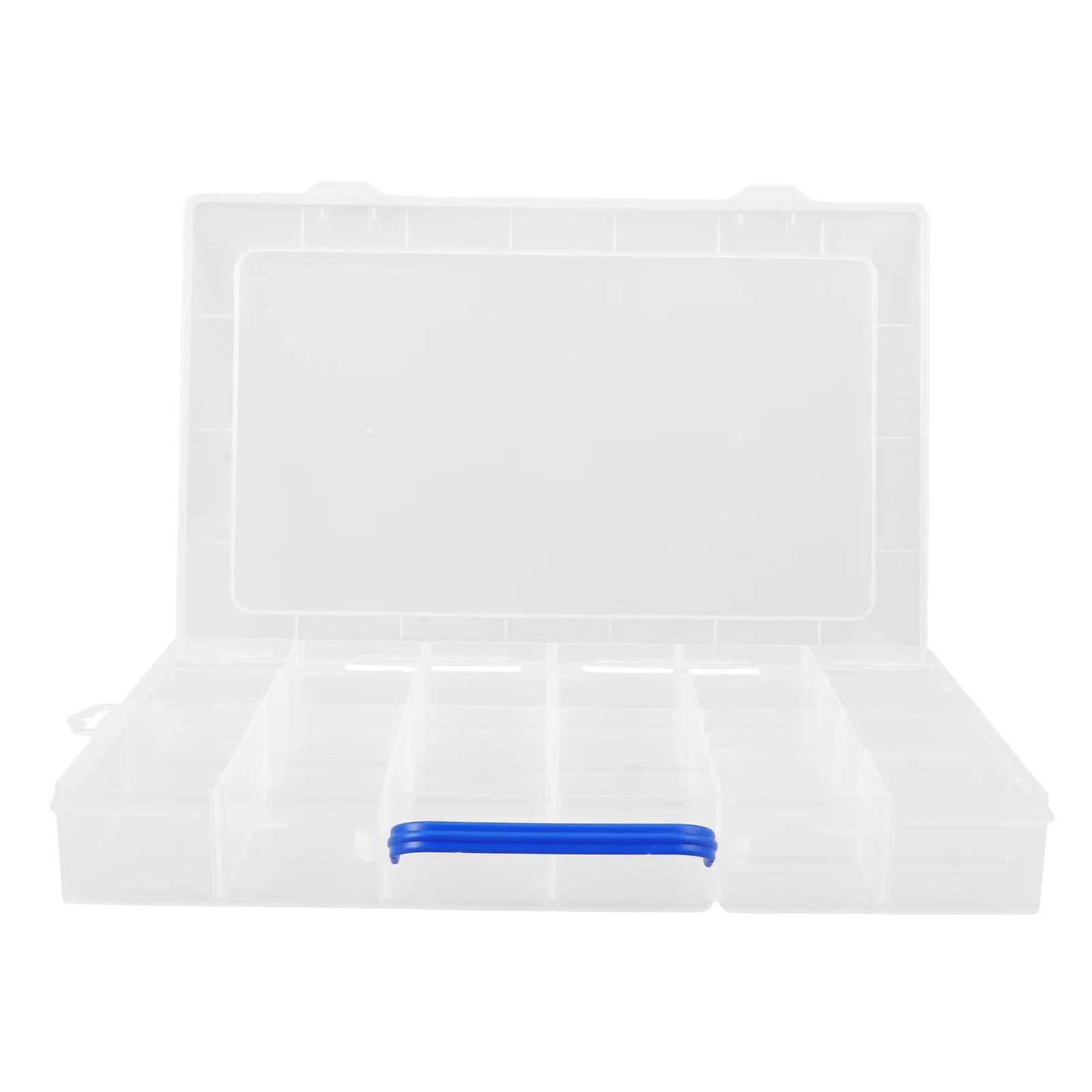 

Plastic Storage Box Toolbox Craft Container Hardware Organizer Small Parts Boxes Lids Containers White Bins Compartment Design
