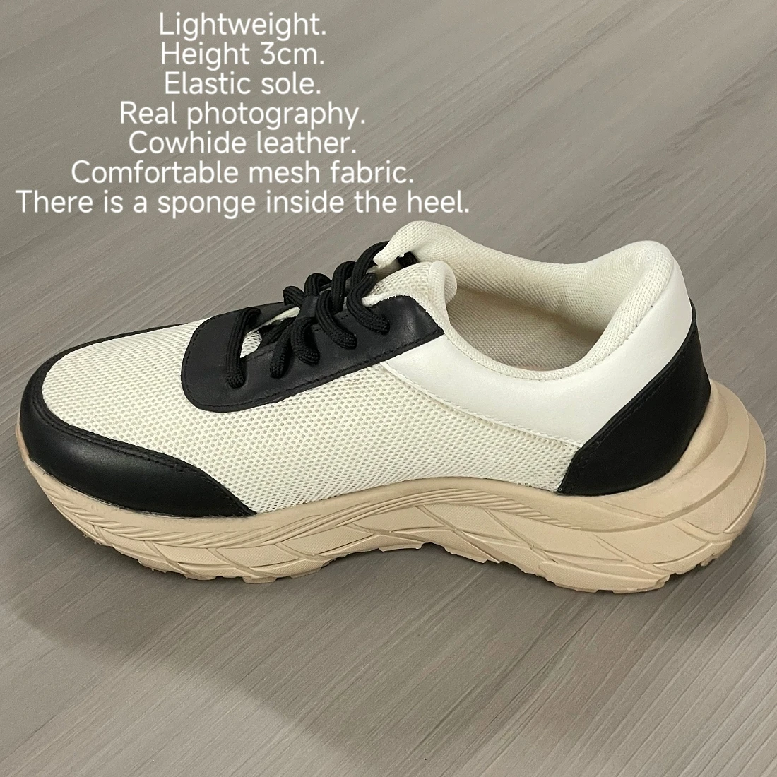 Jinyu Simple Women's shoes Sports Shoes Real leather Daily Wear Party Fashion Outdoor Sneakers lightweight Commute Unisex