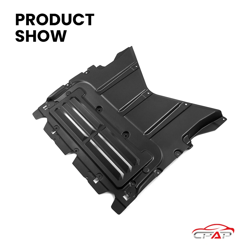 لوحة انزلاقية للسيارة من ألياف الكربون الجافة الحقيقية لسيارة BMW M5 Series G90 G99 OEM Style 2025-IN #4