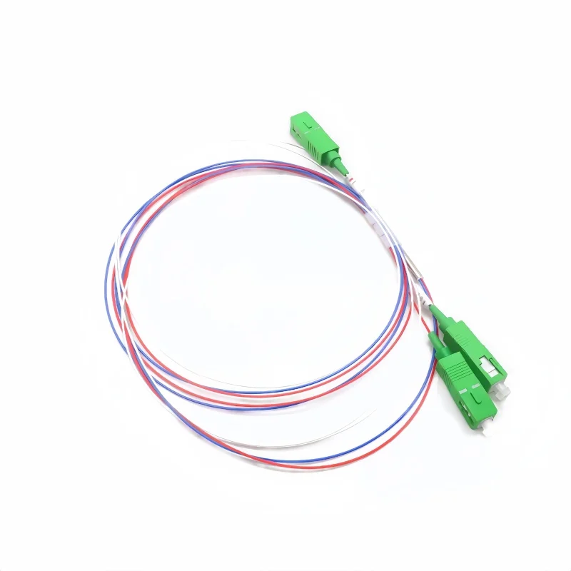 20pcs Fiber FBT Splitter 2/98 10/90 20/8015/85 Unbalanced Fiber Optic Splitter, 1x2 FBT Optical Splitter With SC/APC Connector