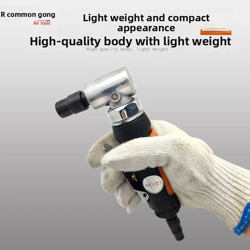 Right-Angle 90-Degree Pneumatic Elbow Grinder, Grinding Machine, Angle Grinder, Air Grinder, Sanding Machine, Straight Grinder