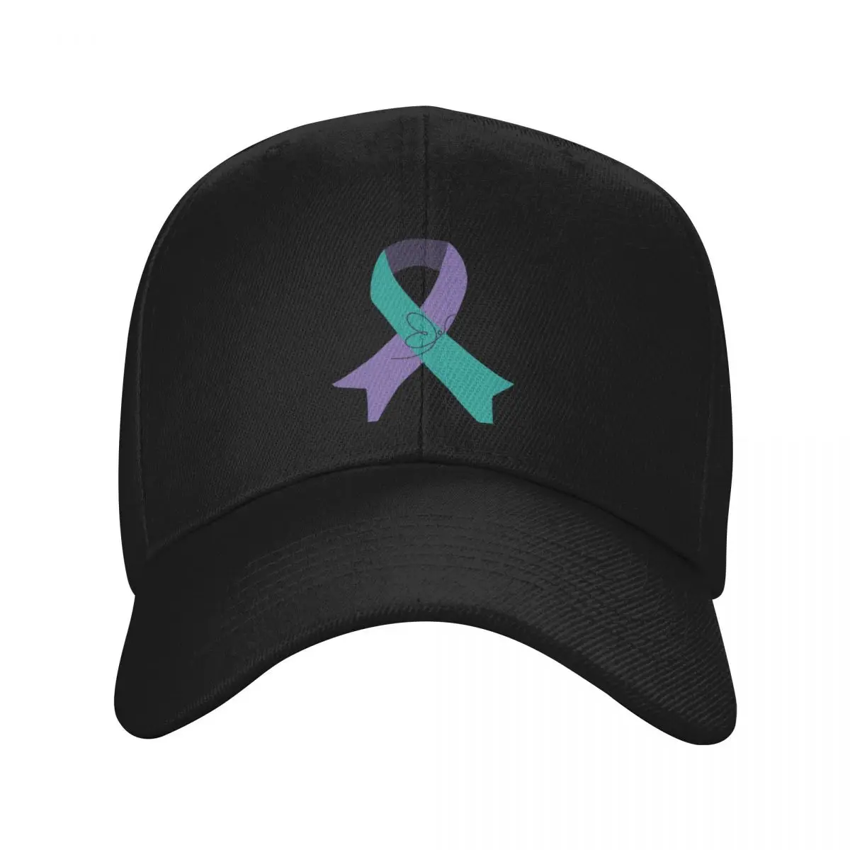 Addiction Awareness Baseball Cap custom Hat Sunscreen Visor Women's Beach Visor Men's