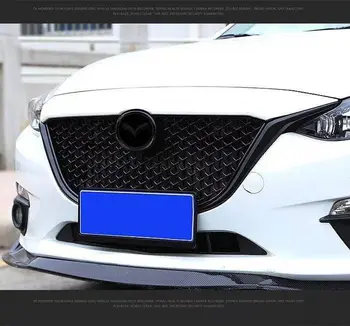 適用於馬自達3 Axela 2014 2015 2016款的前格柵改款格柵上保險桿進氣口引擎蓋網罩替換件(蜂窩狀)。 8 最佳銷售 馬自達3前格柵 - №8