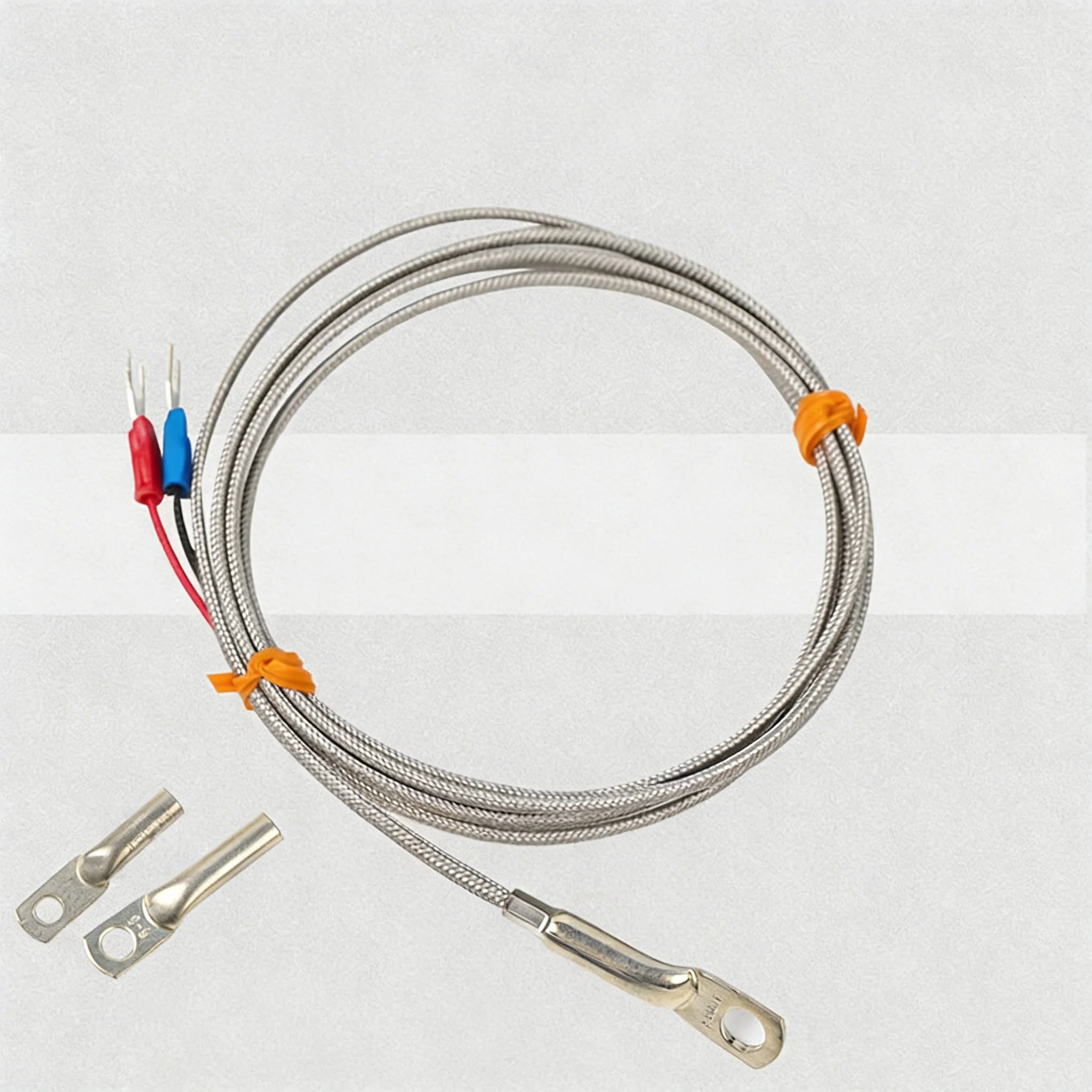 High Temperature sensor M6 K-type thermocouple temperature sensor Silicone sensor M6 Patch Thermocouple