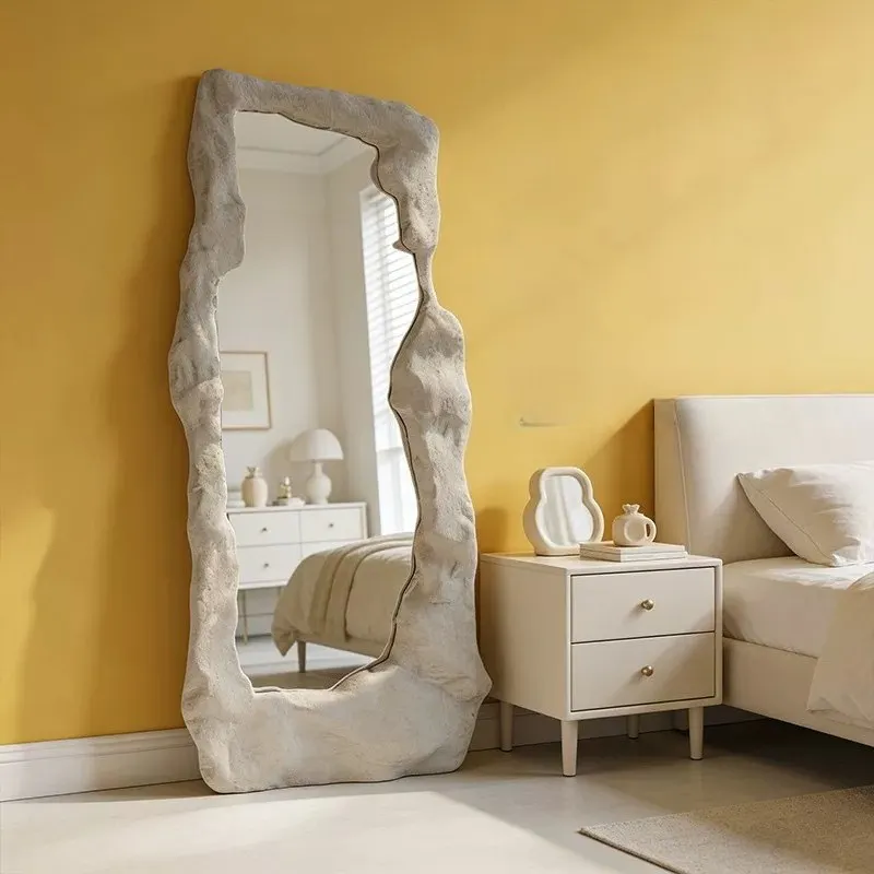 Nordic Standing Mirrors Full Body Big Apartment Princess Design Decorative Mirrors Luxury Dekoracyjne Lustra Home Decor Items