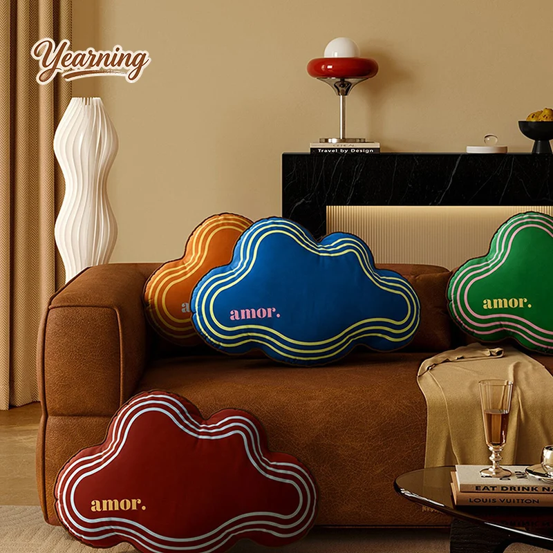 

Декоративная подушка West Coast Cloud Cushion класса люкс, креативная подушка нестандартной формы для дивана и кровати