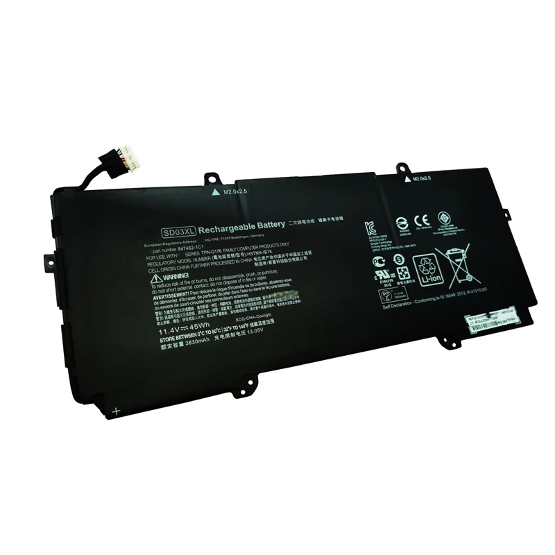 NEW Original Battery SD03XL For HP Chromebook 13 G1 HSTNN-IB7K/OB1R 847462-1C1 848212-850 L84394-005 L84357-AC1 TPN-Q176