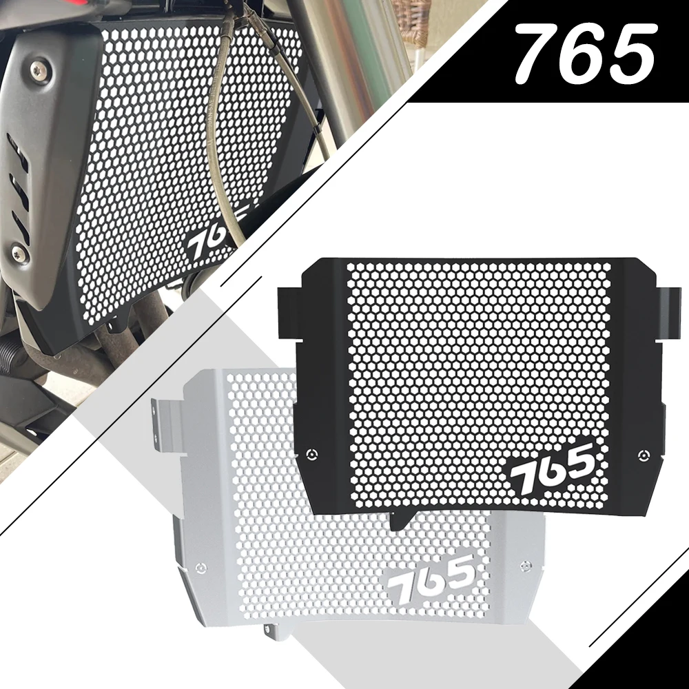 

For Street Triple StreetTriple 765 R RS 2023 2024 2025 Moto2 Edition Motorcycle Radiator Grille Guard Cover Fuel Tank Protecion